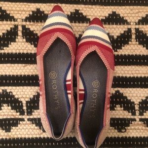 Striped Rothy’s (gently used)
